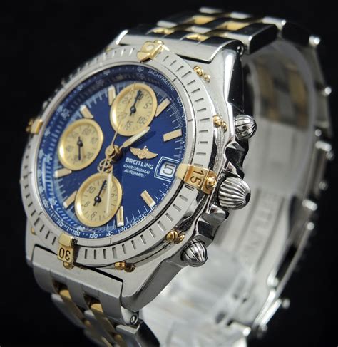 breitling chronograph stahl gold|breitling chronograph price list.